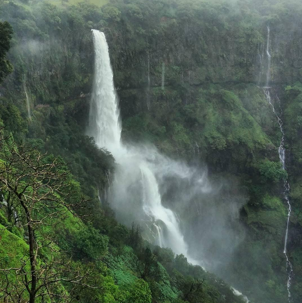 Vajrai Waterfall View